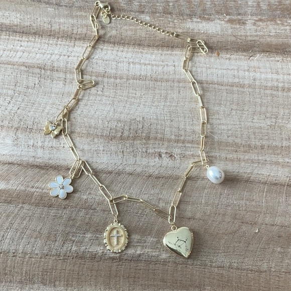 Sterling Silver Charm Necklace - Picture 11 of 13